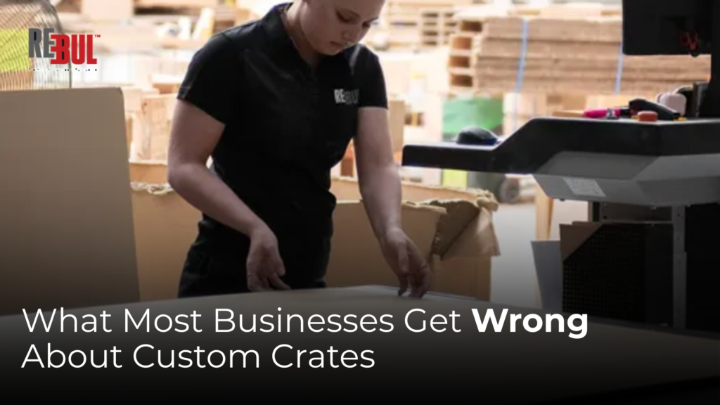 What Most Businesses Get Wrong About Custom Crates | Rebul Australia